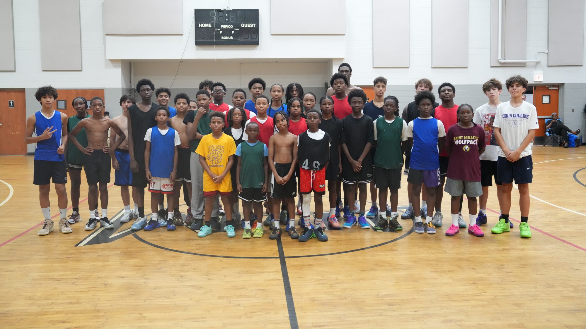 BLUEprint Hoops TRUE BLUE players and coaches in Chicago
