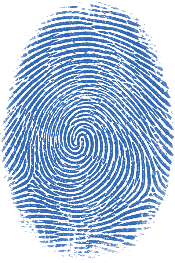 BLUEprint Hoops blue fingerprint graphic for Bitty Training